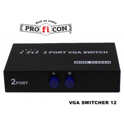 VGA SWITCHER 12 Pro.fi.con άριστης ποιότητος επιλογέας σημάτων VGA μίας πηγής σε δύο σημεία